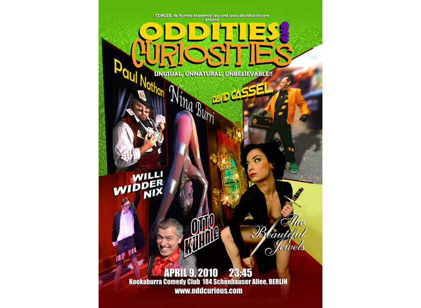 Poster for Oddities and Curiosities