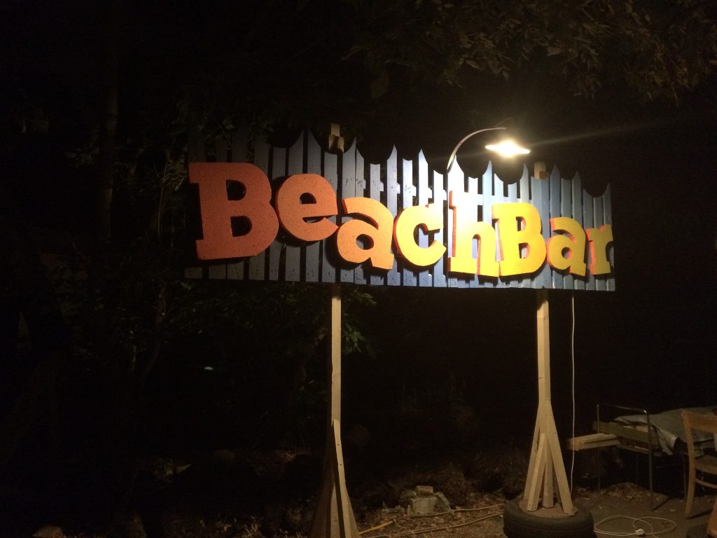 The Beach Bar Sign