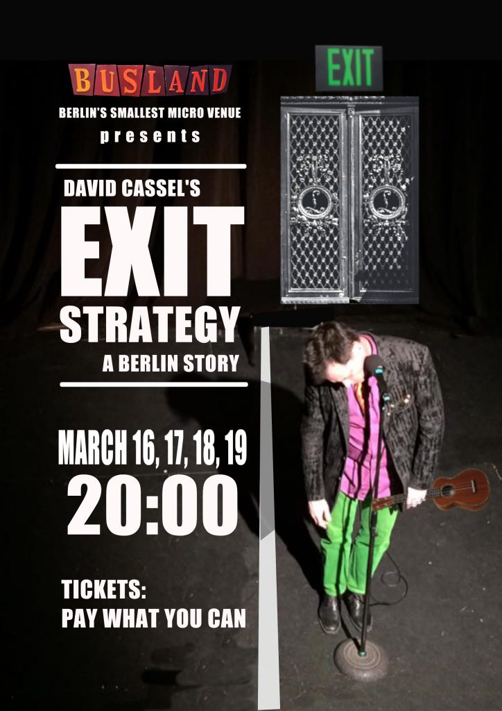 David Cassel's Exit Strategy